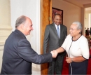 His Highness the Aga Khan welcomed to Kenya by President Uhuru Kenyatta 